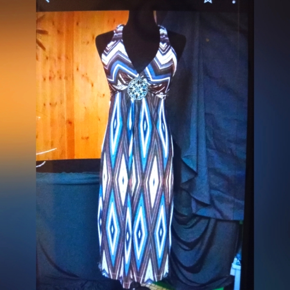 Valerie Bertanelli Halter Dress